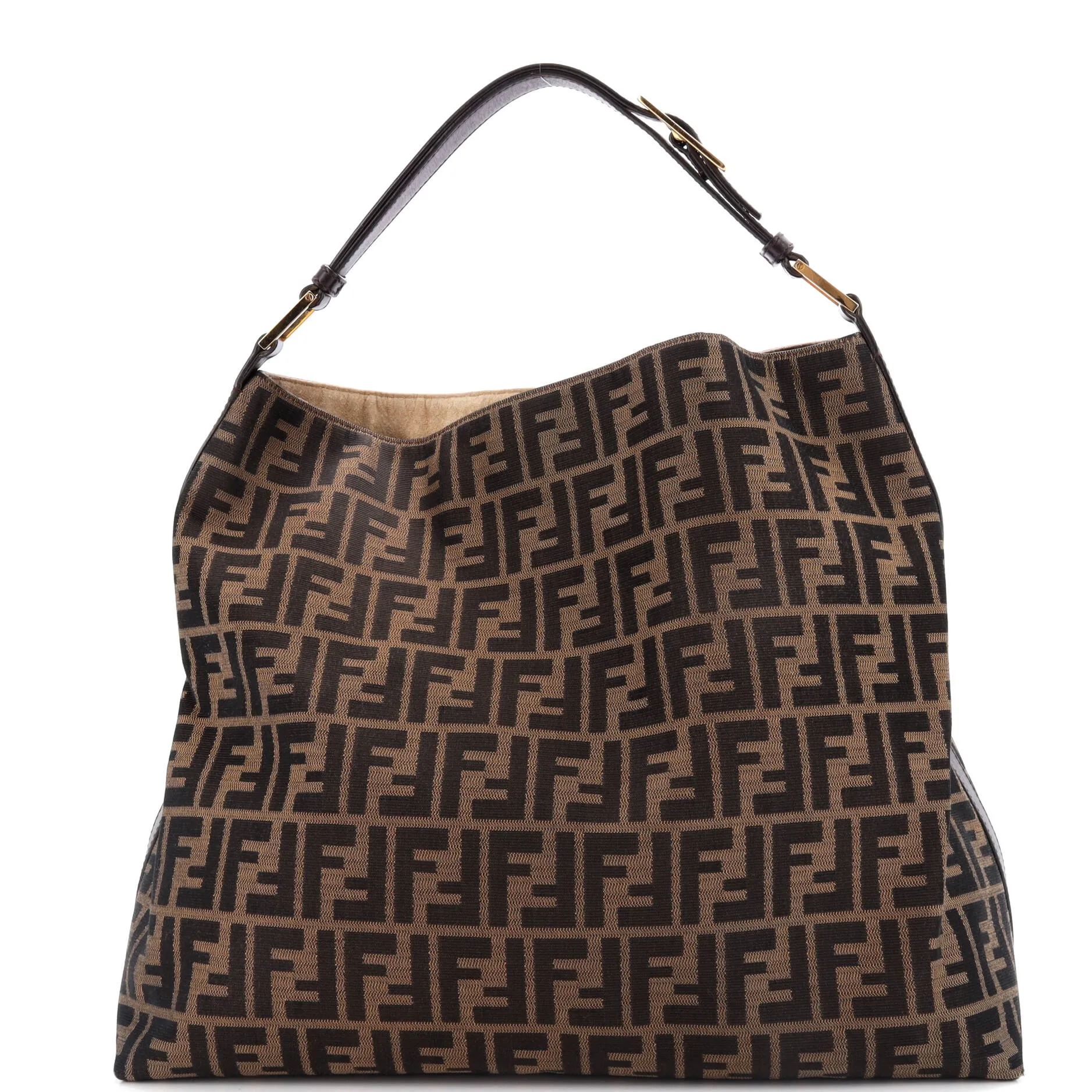 Buckle Strap Hobo Zucca Canvas Large