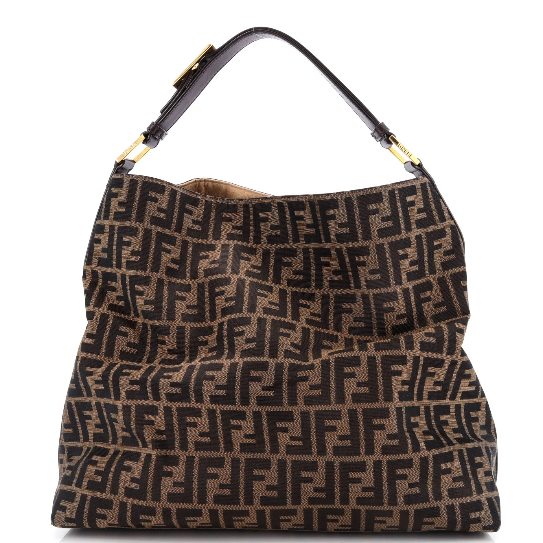 Buckle Strap Hobo Zucca Canvas Large