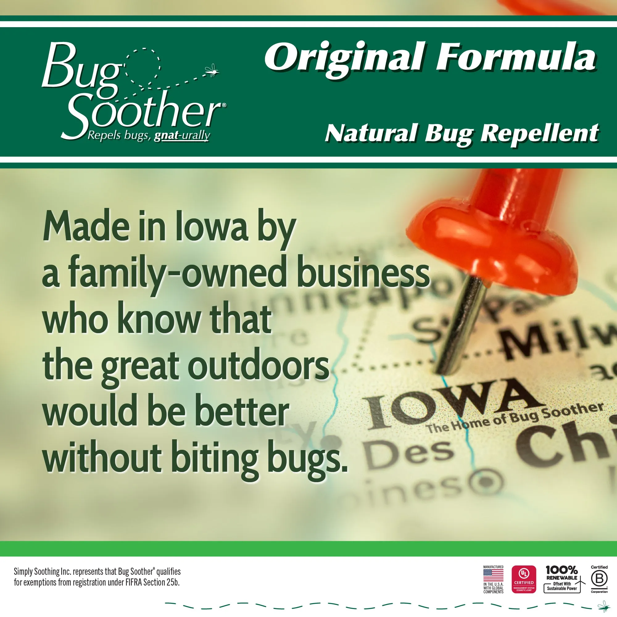 Bug Soother Bug Repellent, Large Family Pack