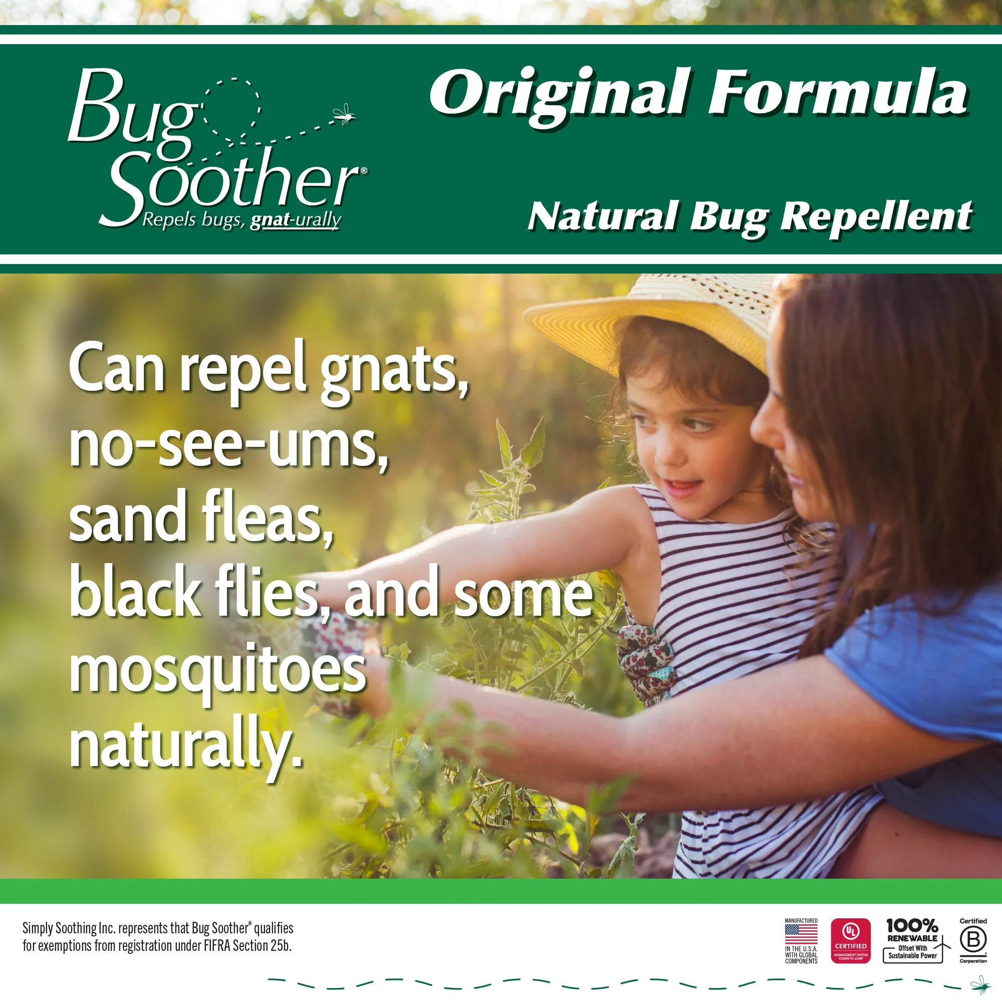 Bug Soother Bug Repellent, Large Family Pack