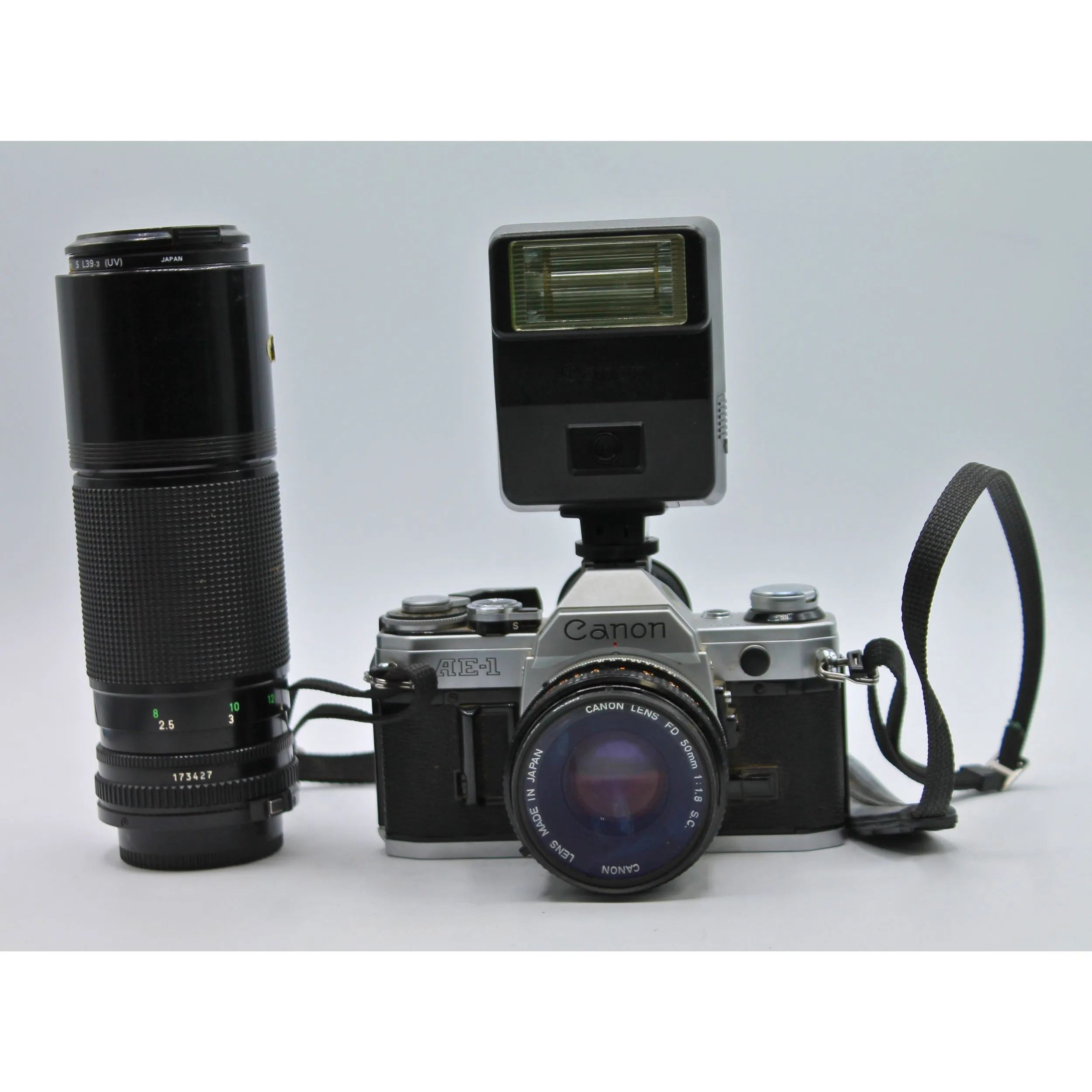 Canon AE-1 and Accessories | Not Tested