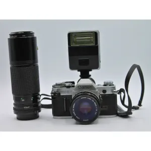 Canon AE-1 and Accessories | Not Tested