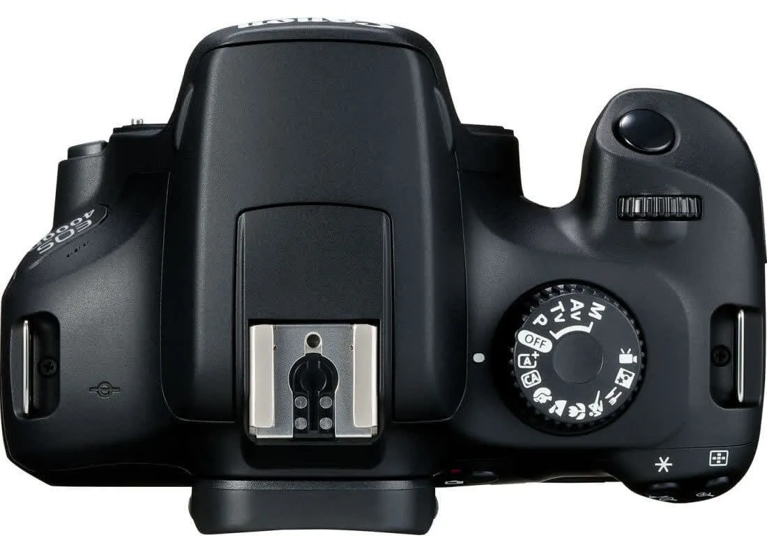 Canon EOS 4000D DSLR Camera & EF-S 18-55 mm f/3.5-5.6 IS III Lens   75-300mm Telephoto Zoom Lens   64GB Memory Card   Camera Bag