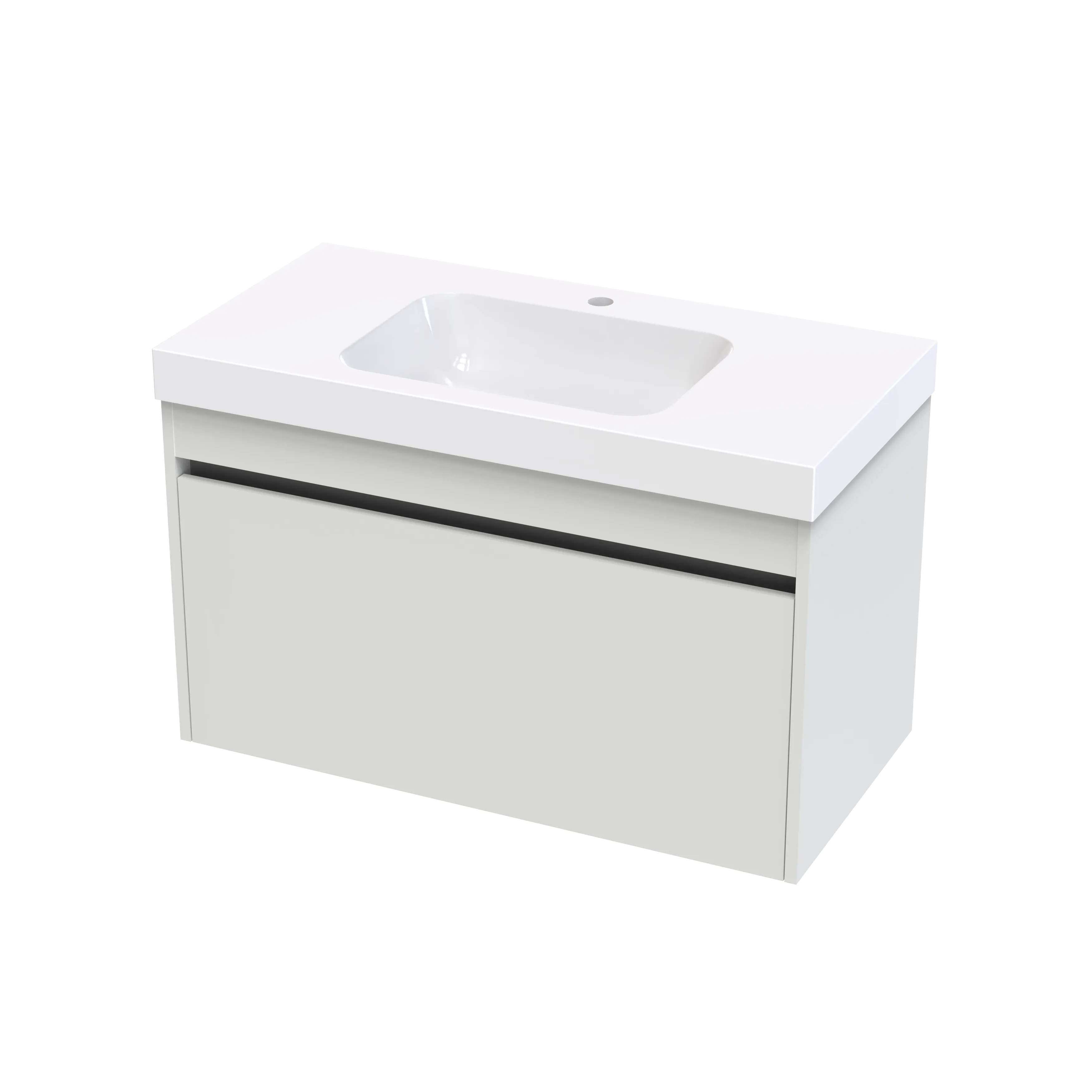 Cara Syrtari 900 1 Drawer Wall Vanity