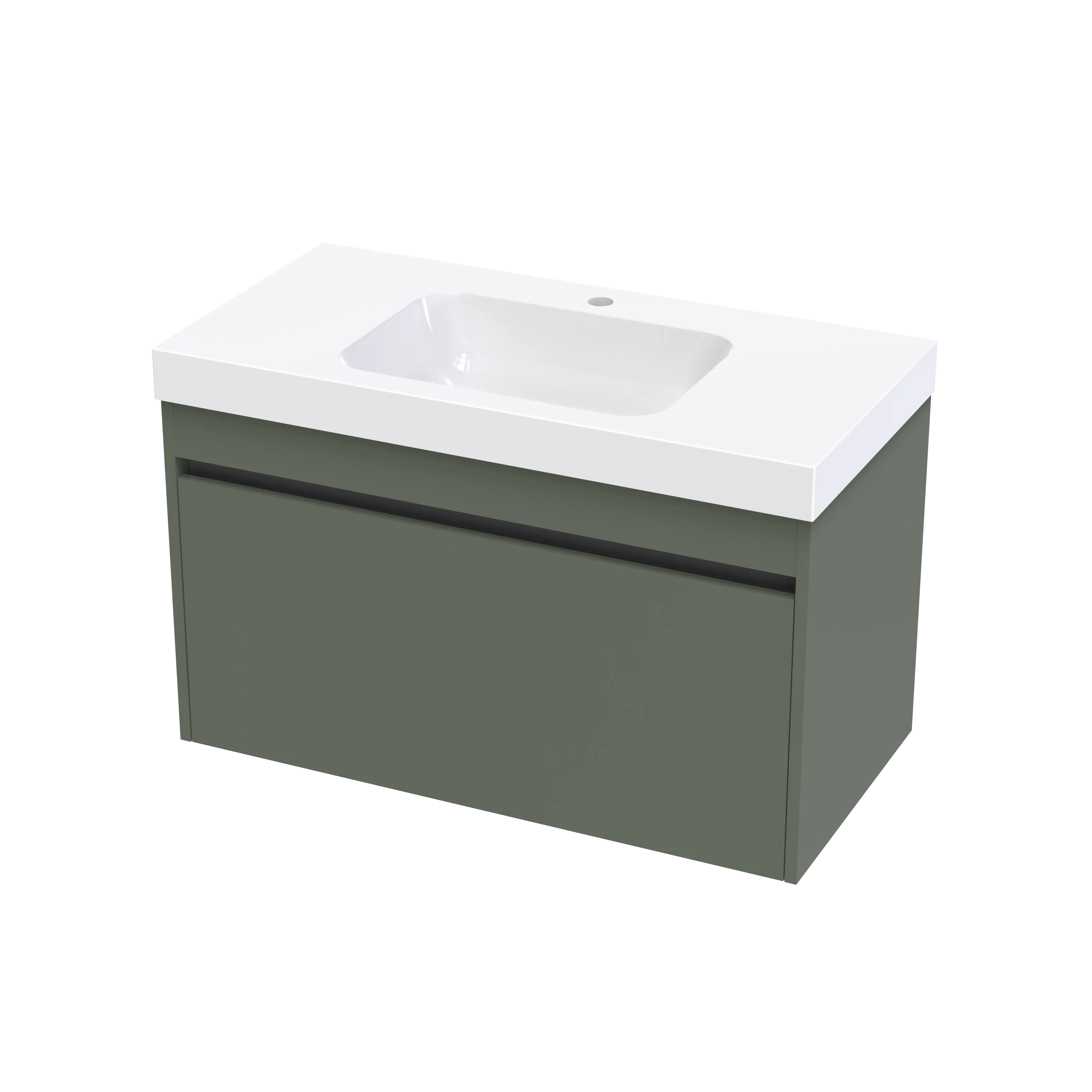 Cara Syrtari 900 1 Drawer Wall Vanity