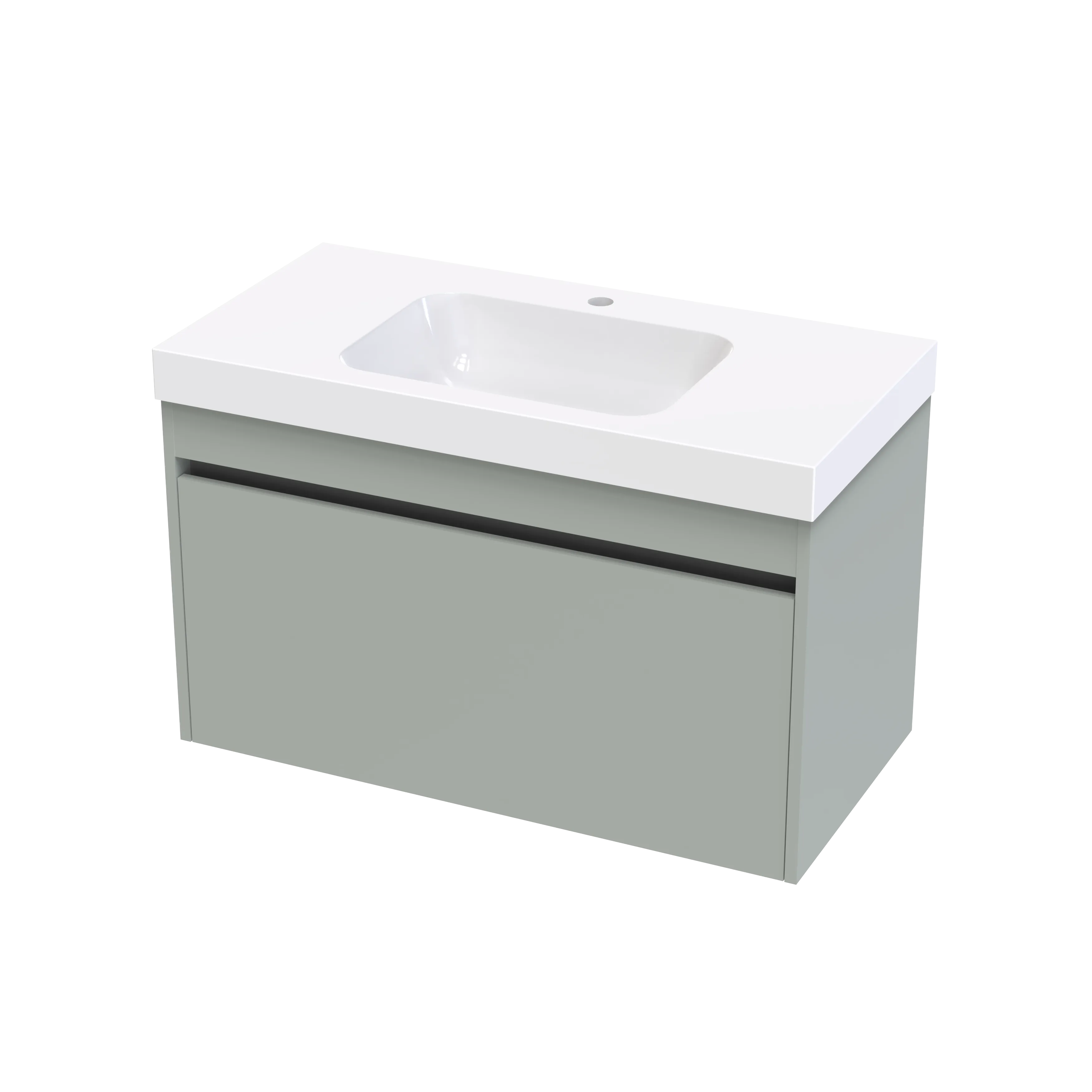 Cara Syrtari 900 1 Drawer Wall Vanity