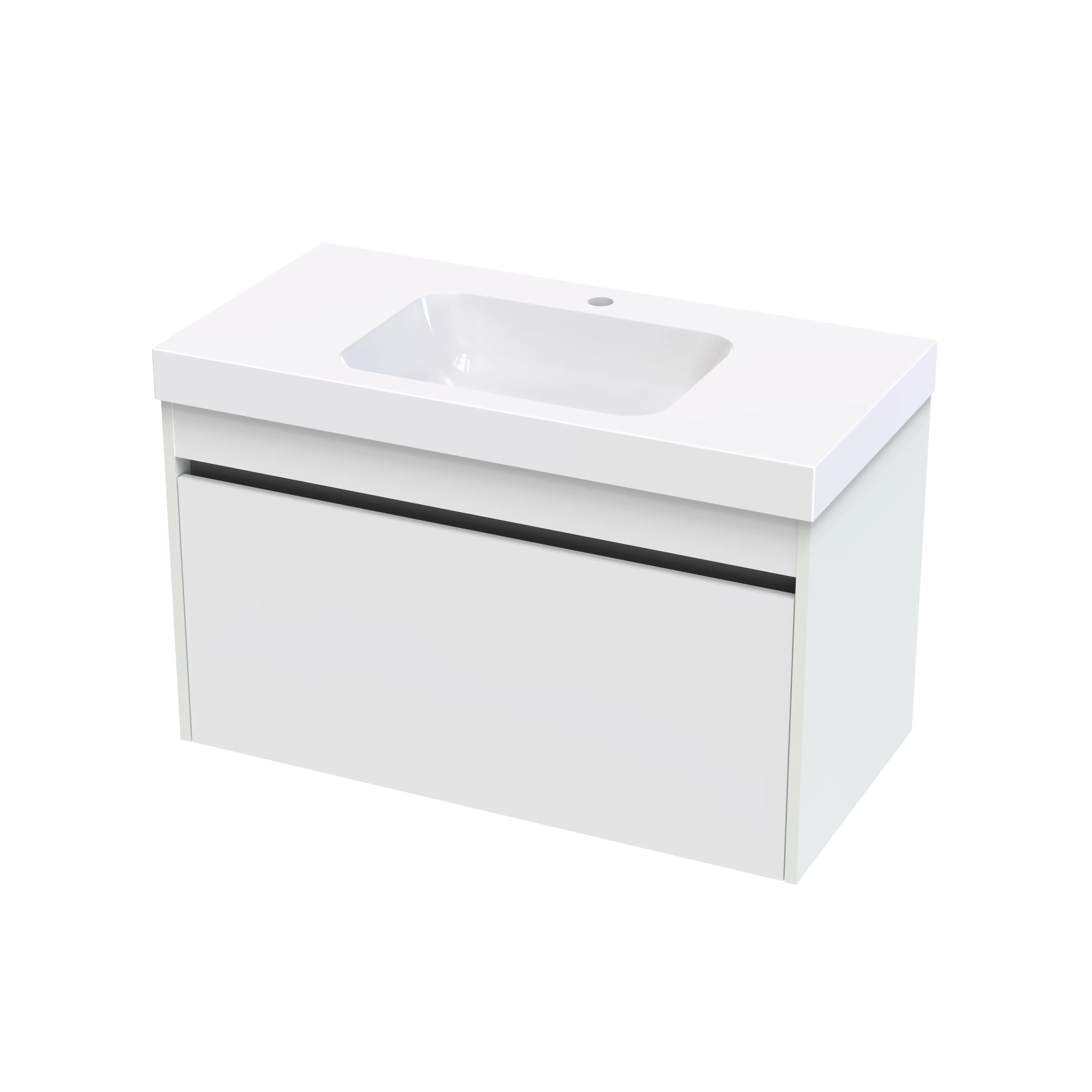 Cara Syrtari 900 1 Drawer Wall Vanity