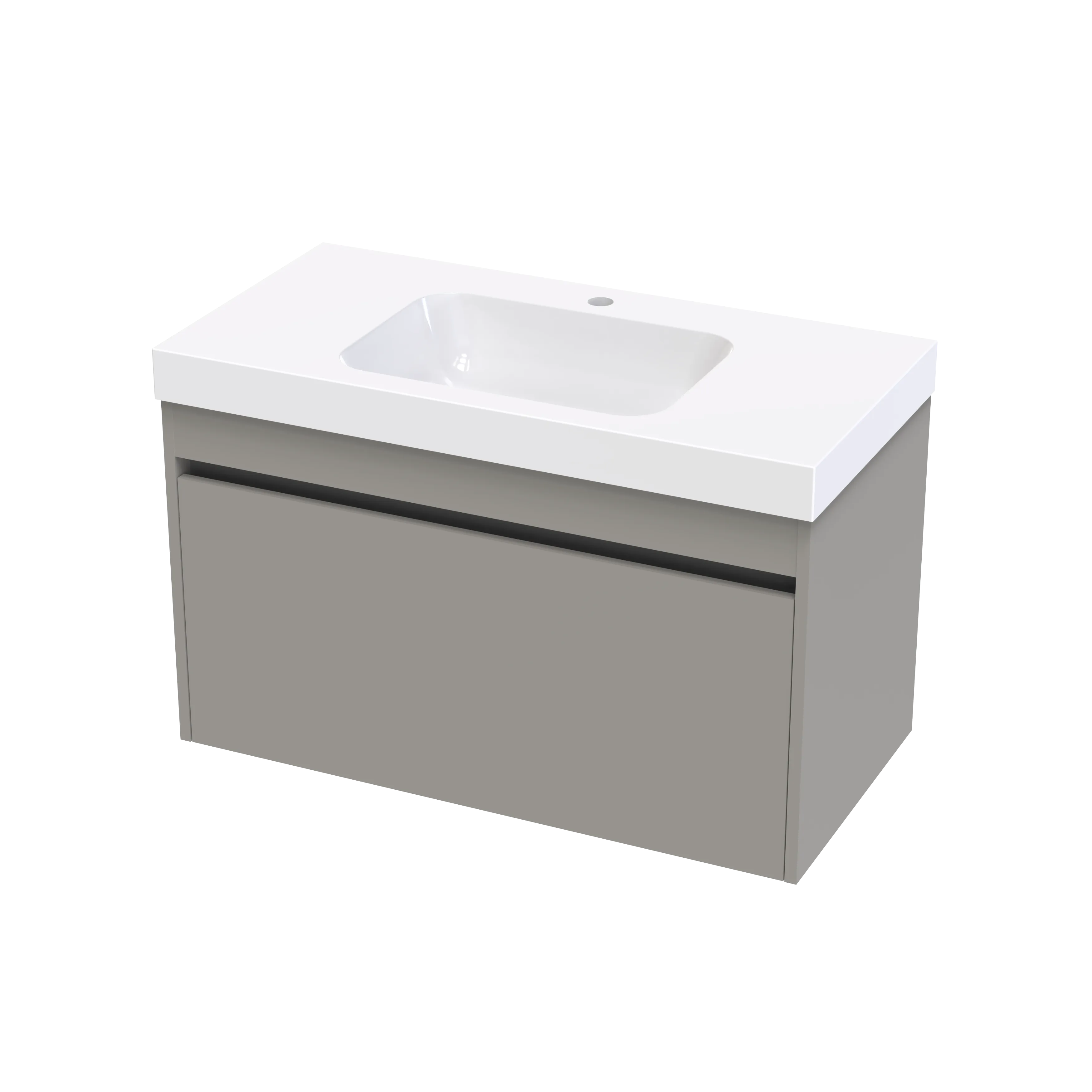 Cara Syrtari 900 1 Drawer Wall Vanity