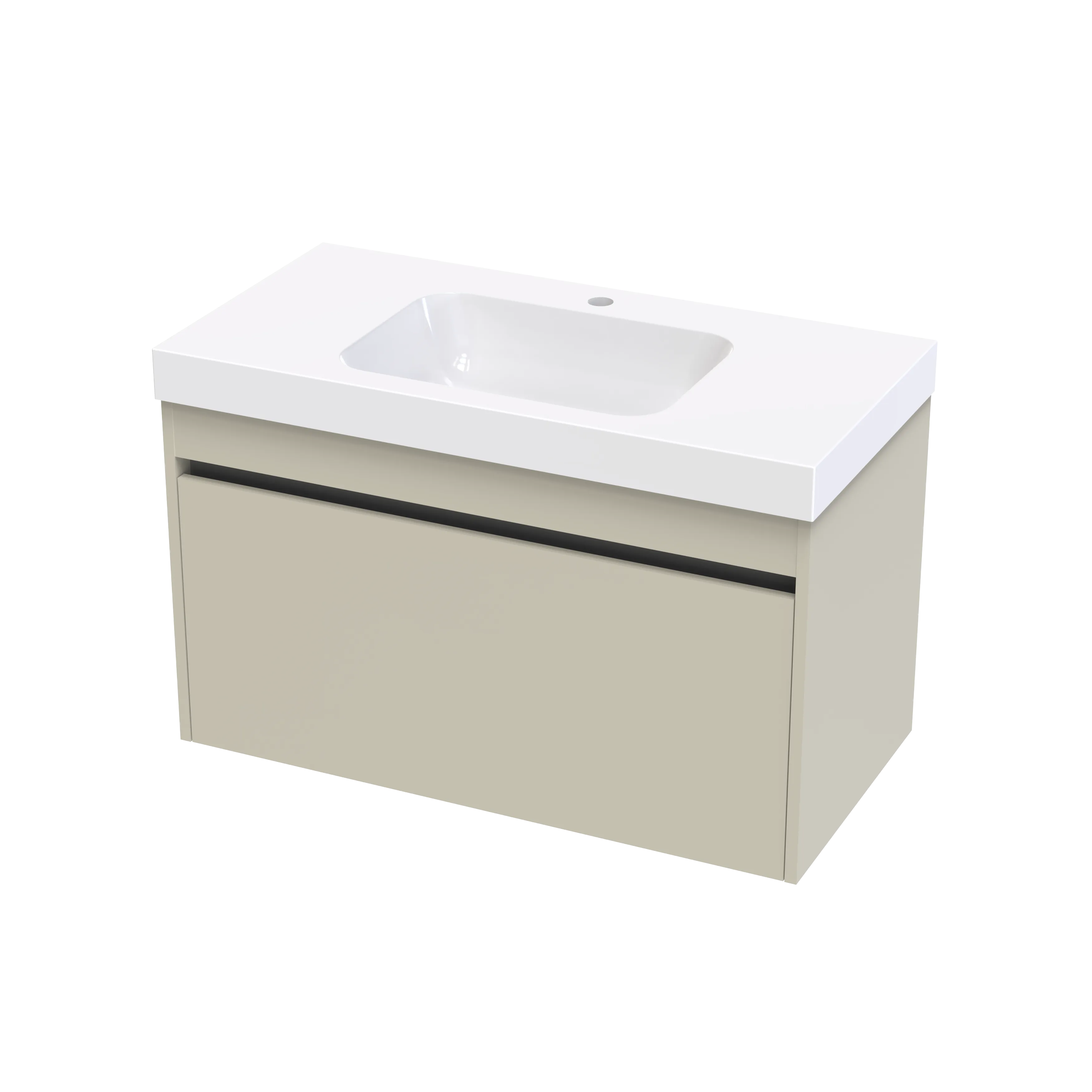 Cara Syrtari 900 1 Drawer Wall Vanity