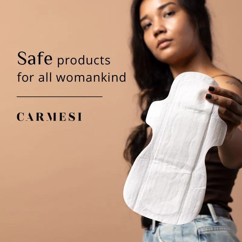 Carmesi Eco-Conscious - Sanitary Pads for Rash-Free   Eco-Friendly Periods (30 XL)