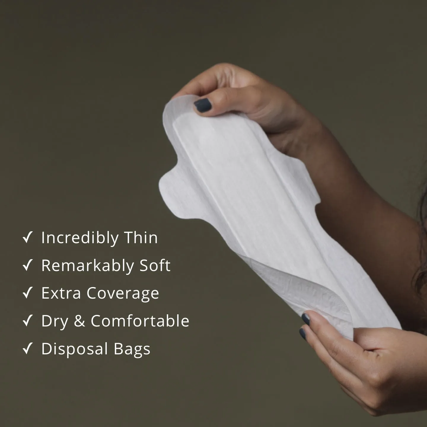 Carmesi Eco-Conscious - Sanitary Pads for Rash-Free   Eco-Friendly Periods (30 XL)