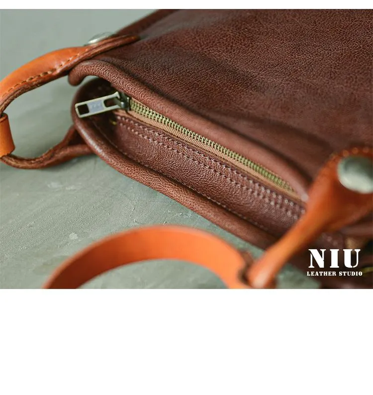 Casual Coffee Leather Men Vertical Side Bag Green Small Messenger Bag Camouflage Courier Bag For Men