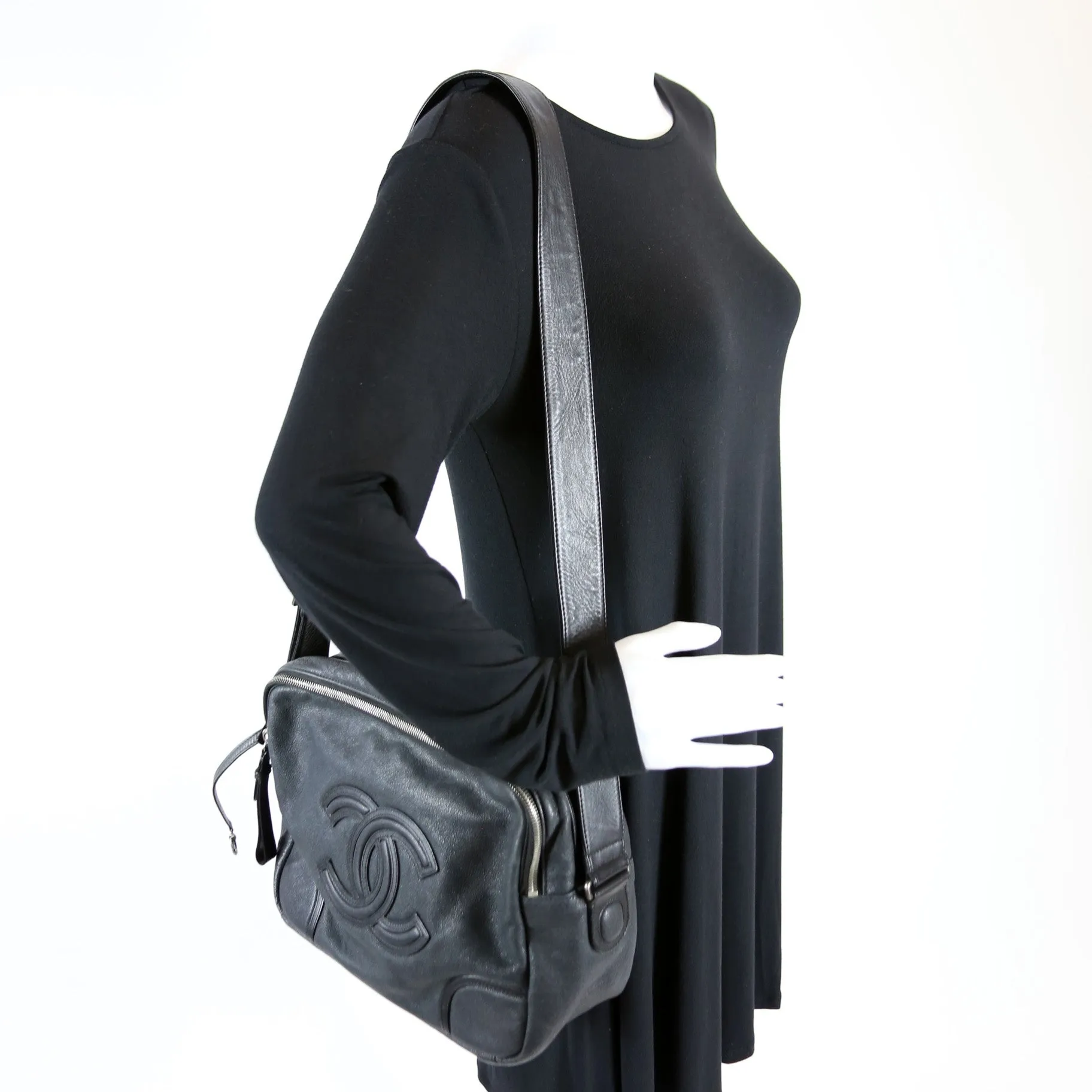 CC Camera Large Washed Calfskin 14M