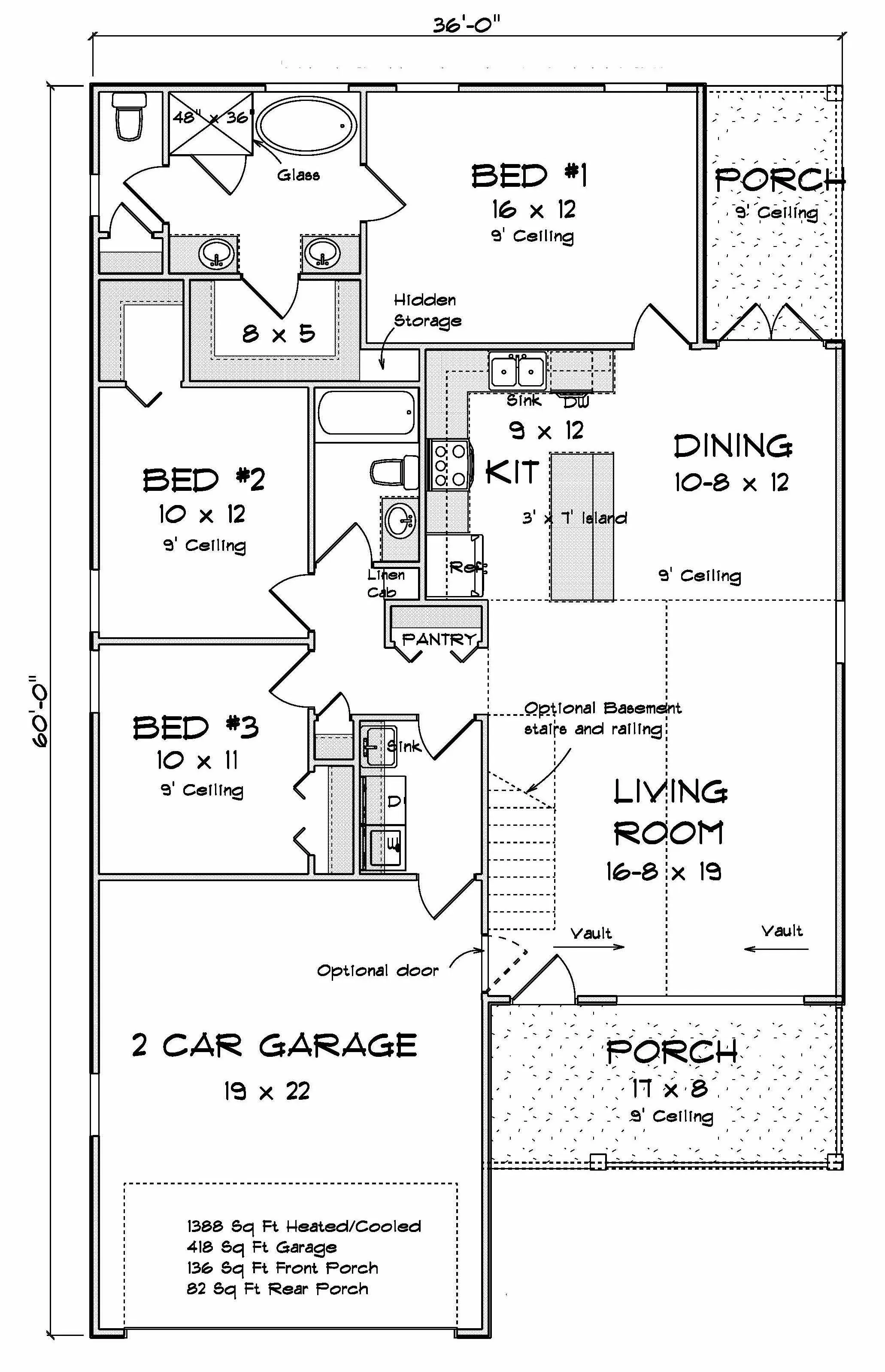 Charming 1,388 sq. ft. Home with Modern Amenities and Spacious Design