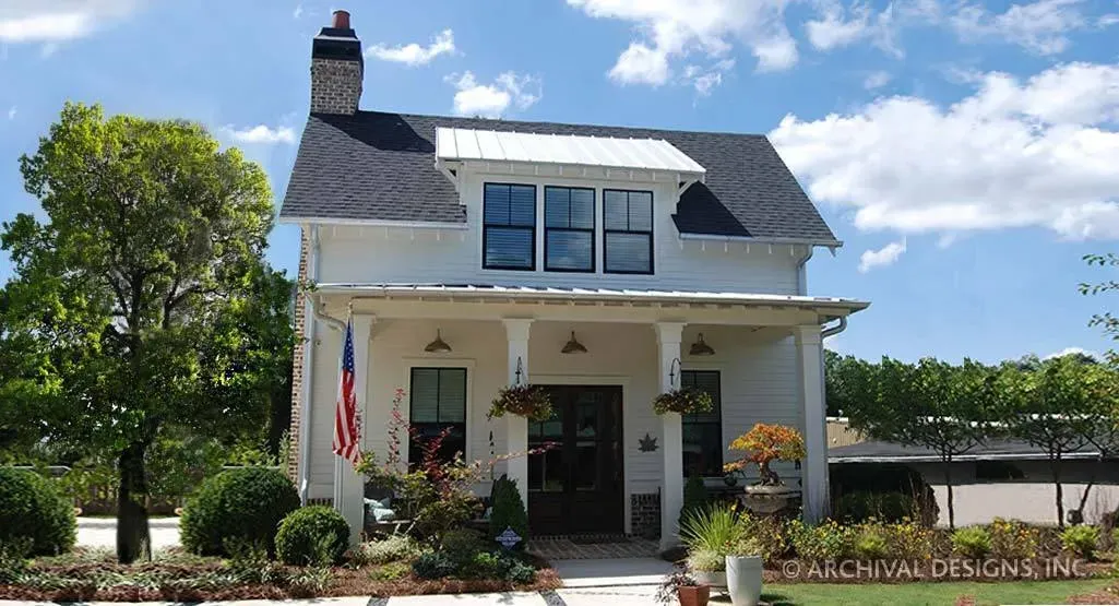 Charming 3-Bedroom Home with Covered Porch and Spacious Design