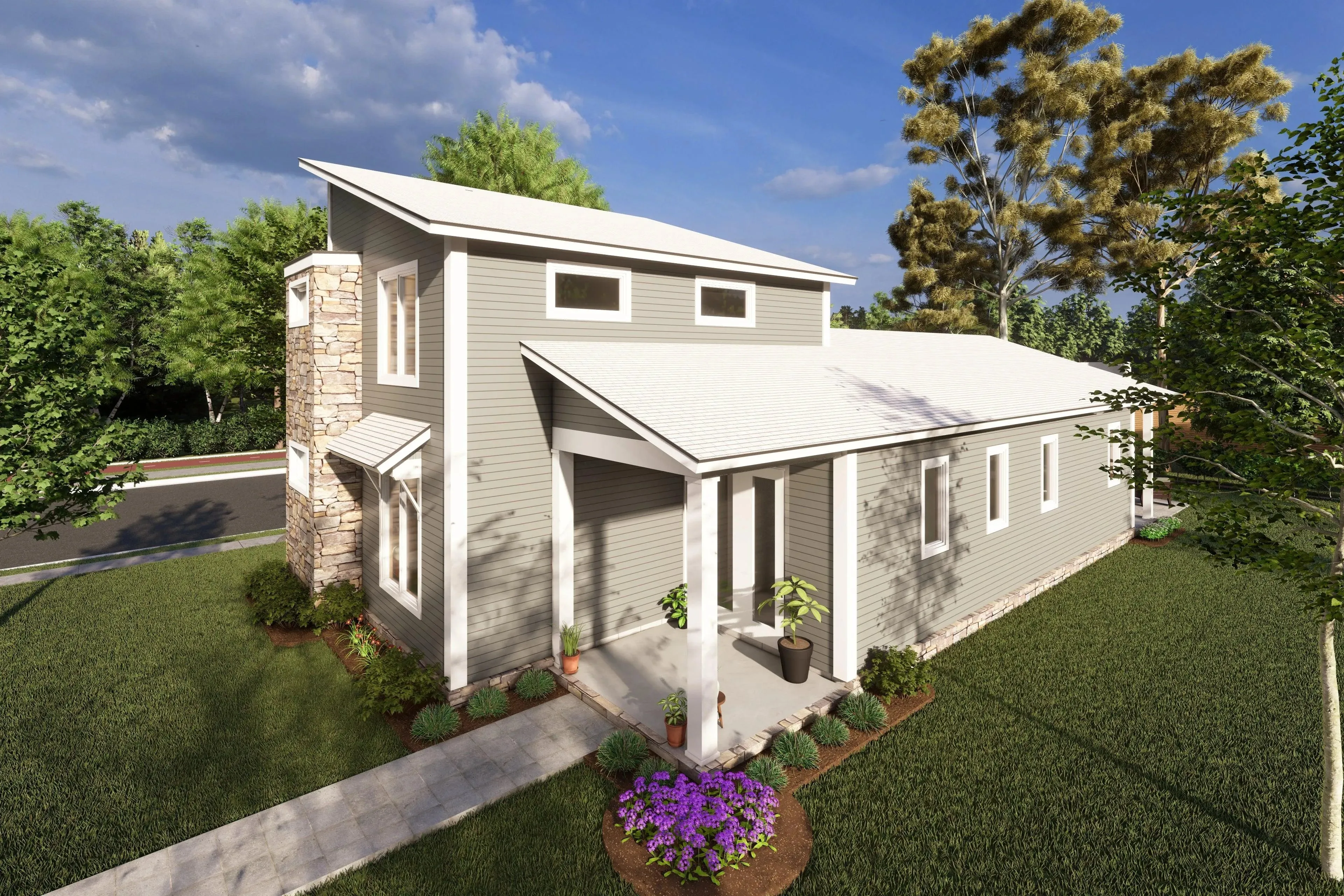 Charming 3-Bedroom Home with Thoughtful Design and Cozy Porches