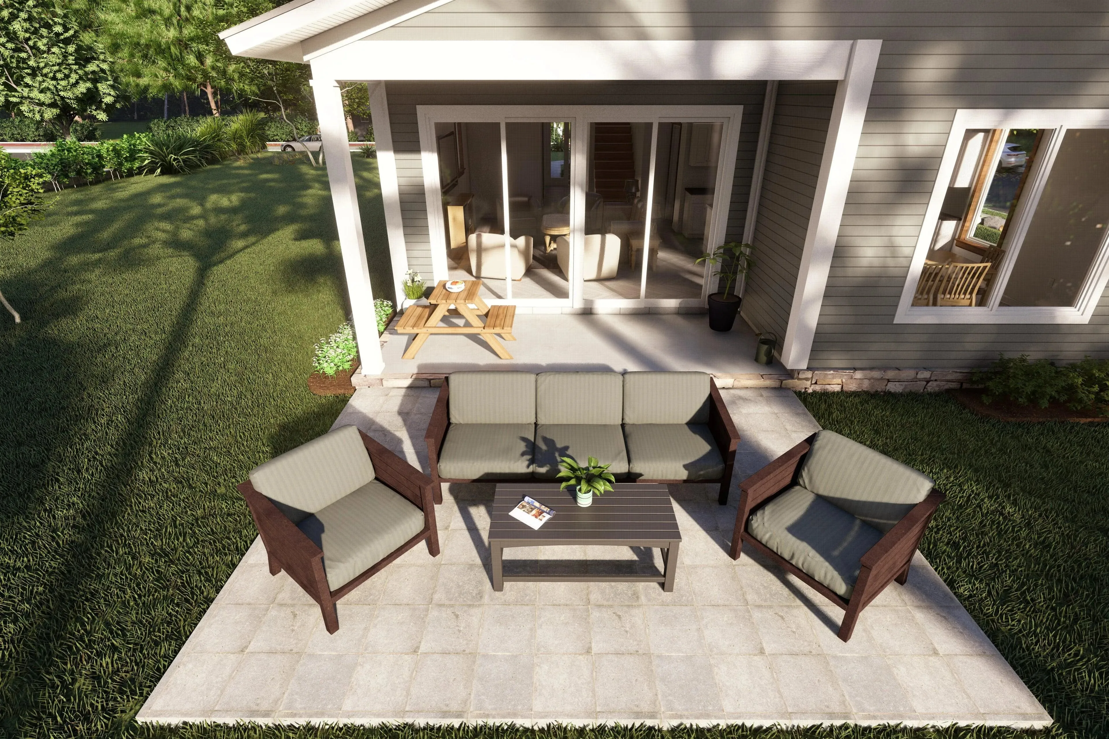 Charming 3-Bedroom Home with Thoughtful Design and Cozy Porches