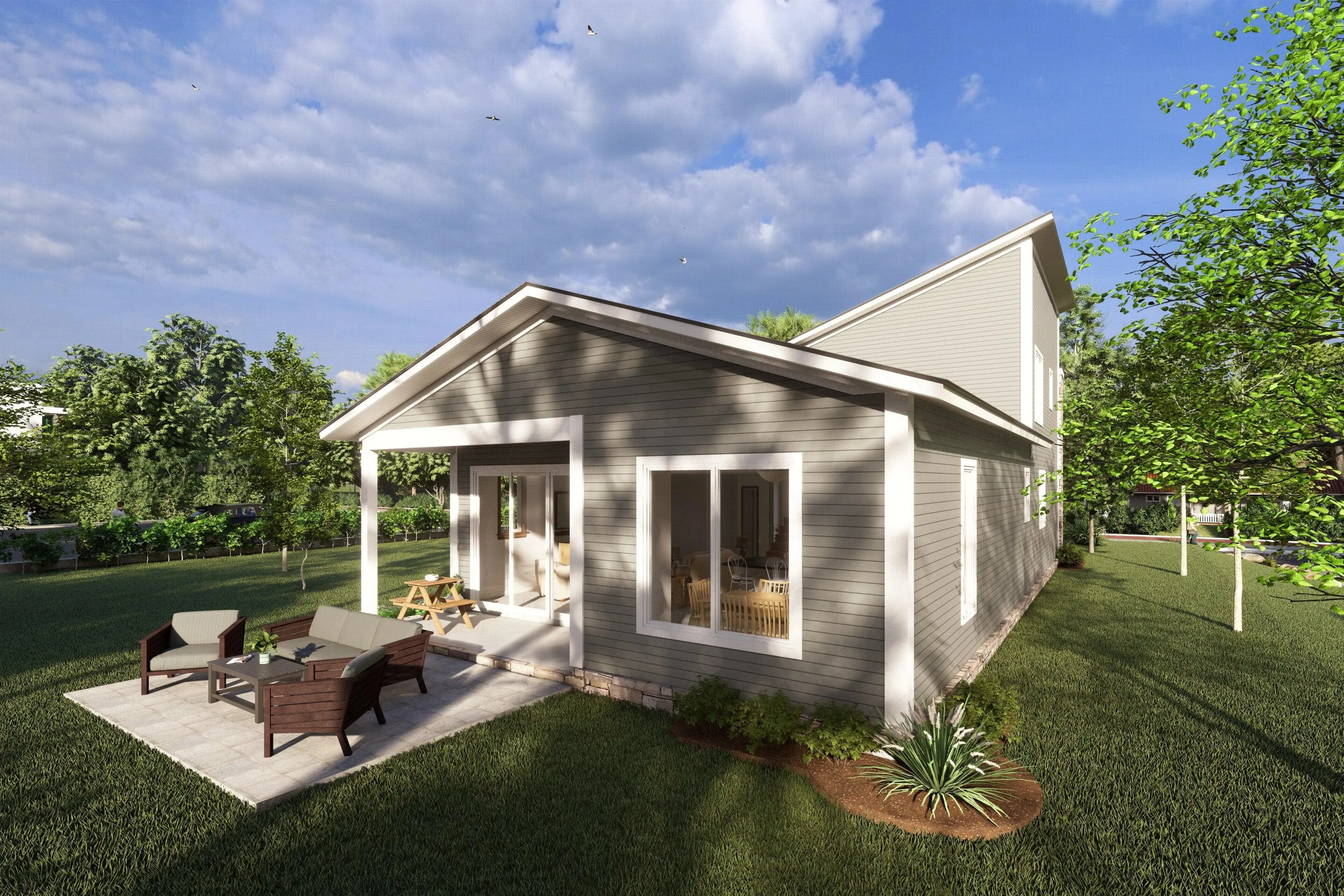 Charming 3-Bedroom Home with Thoughtful Design and Cozy Porches