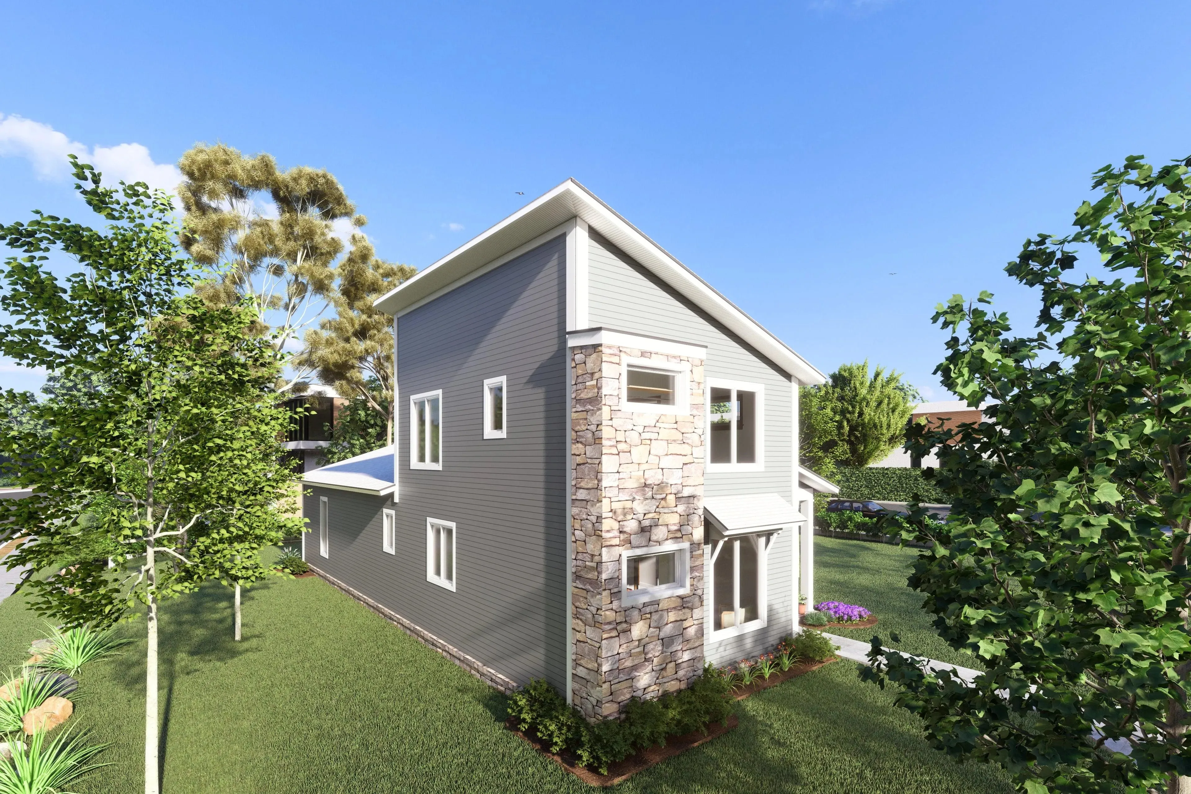Charming 3-Bedroom Home with Thoughtful Design and Cozy Porches