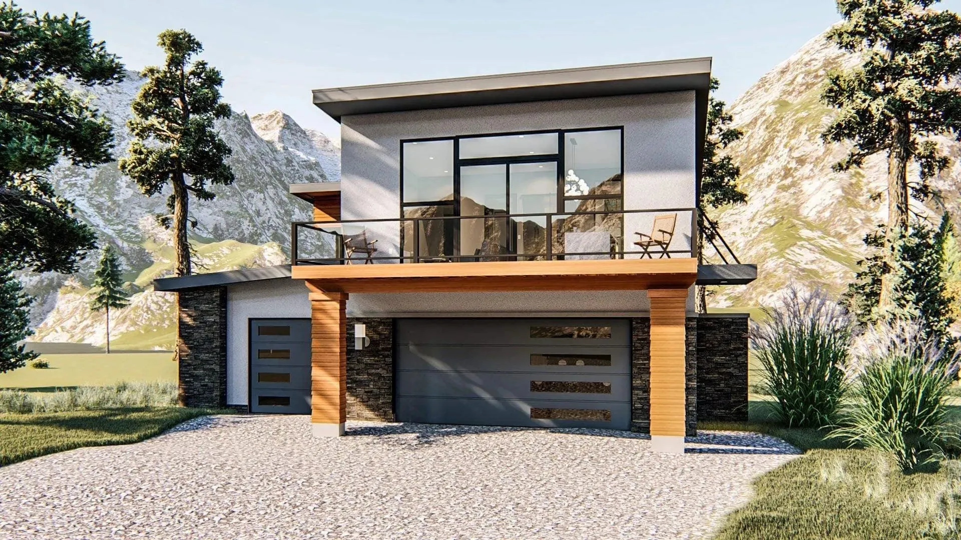 Charming 932 sq. ft. Garage Apartment with Open Living and Spacious Deck