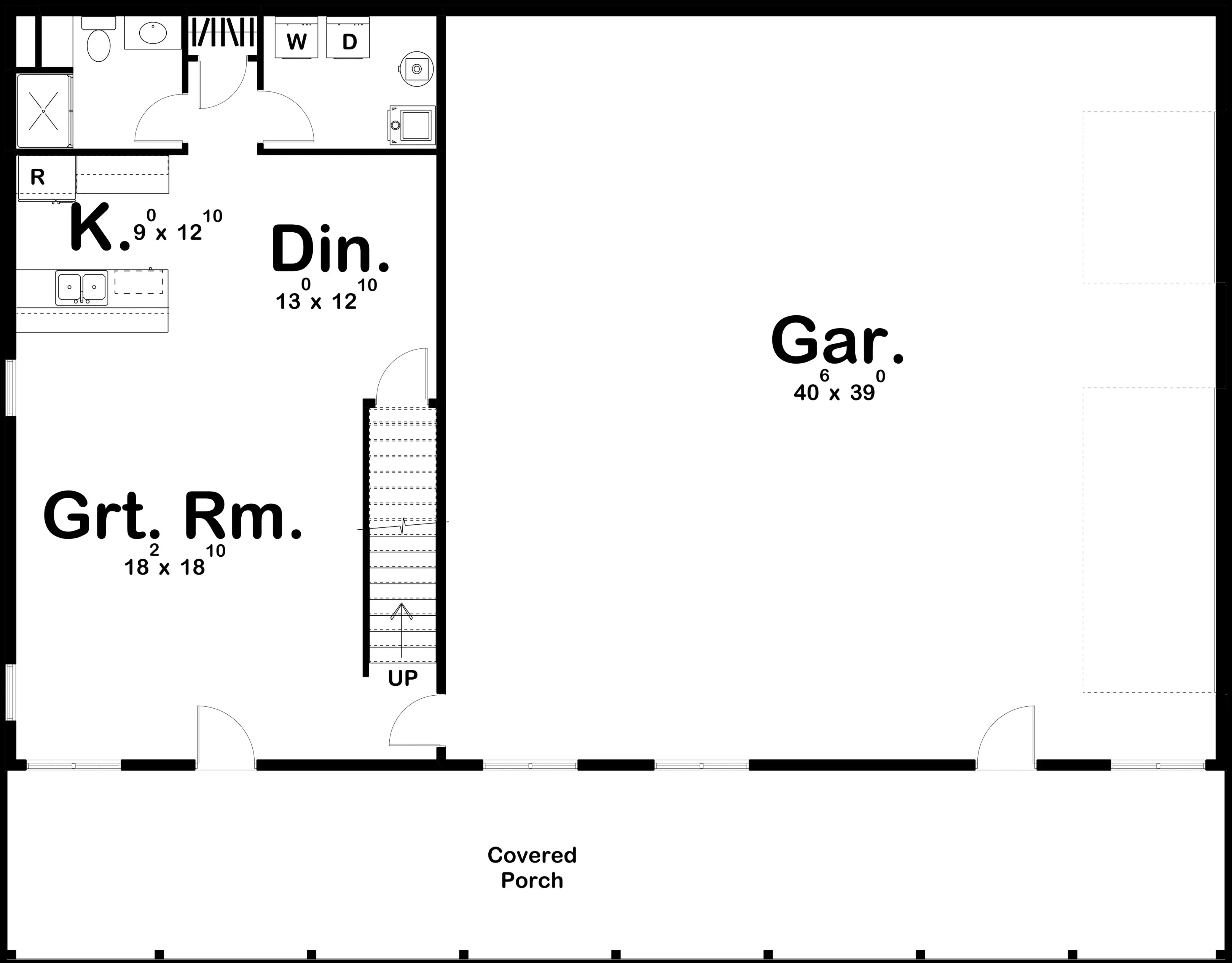 Charming and Spacious 1-Bedroom Home with Expansive Garage