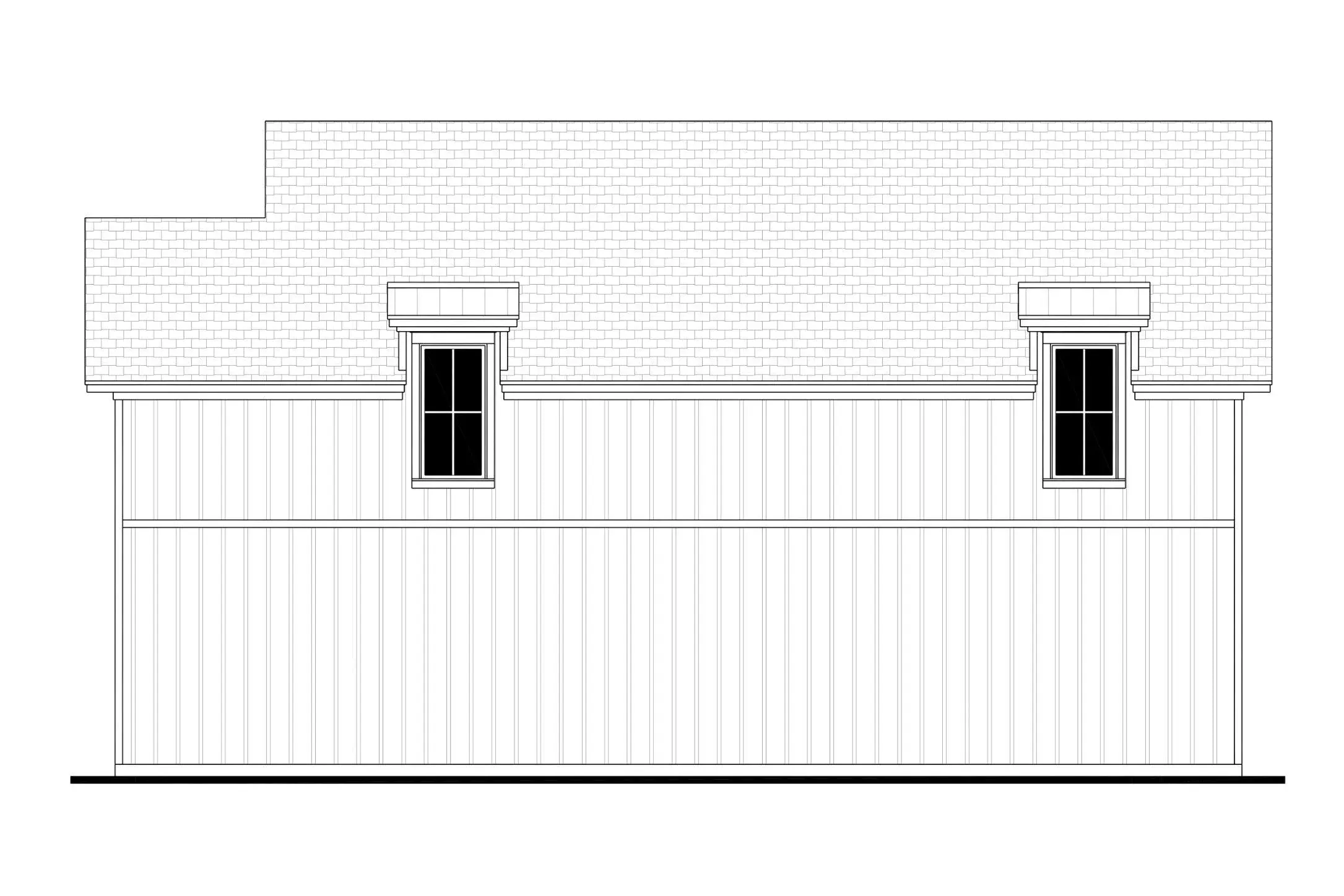 Charming Carriage House Plan with Spacious Garage and Cozy Living