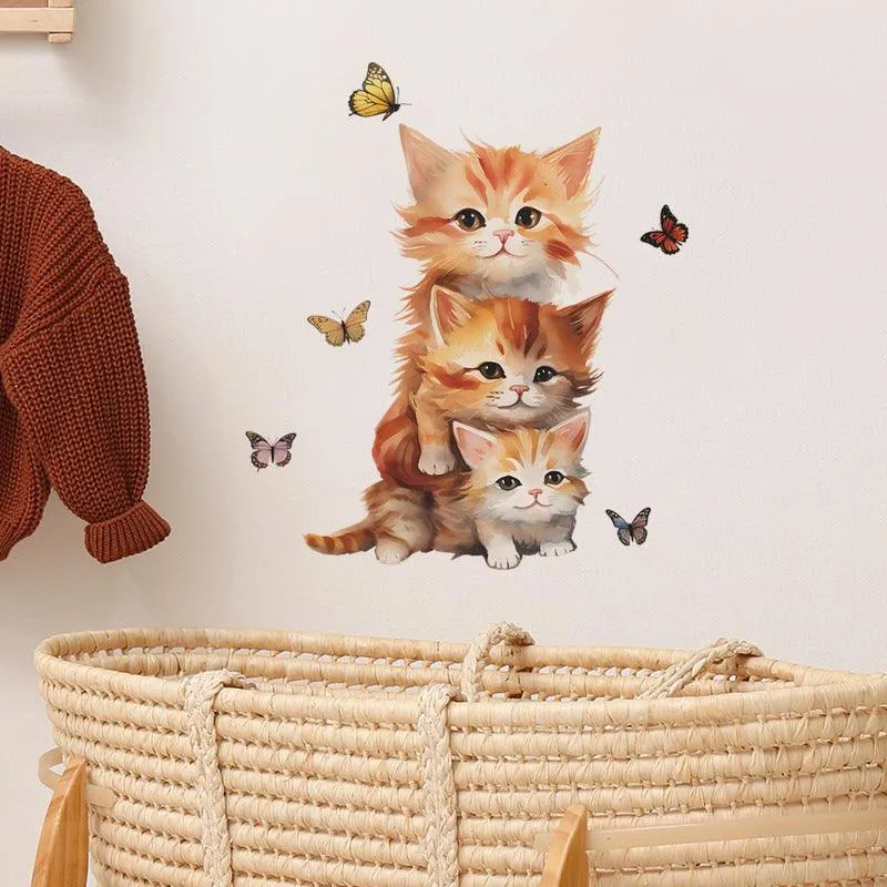 Charming Cats Wall Sticker