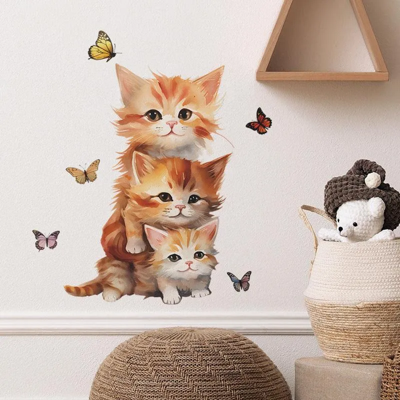 Charming Cats Wall Sticker