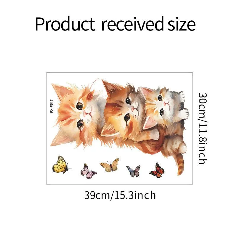 Charming Cats Wall Sticker