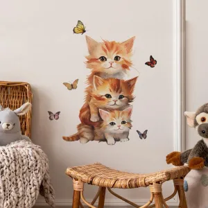 Charming Cats Wall Sticker