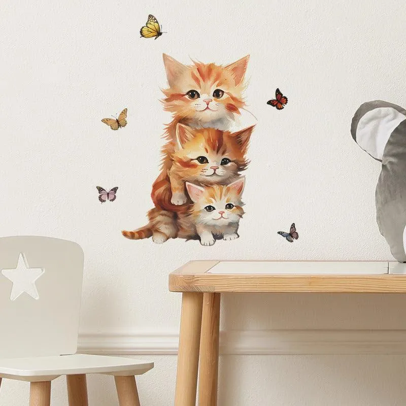 Charming Cats Wall Sticker