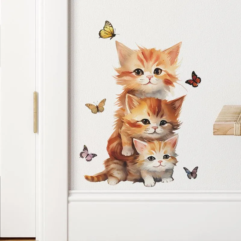 Charming Cats Wall Sticker