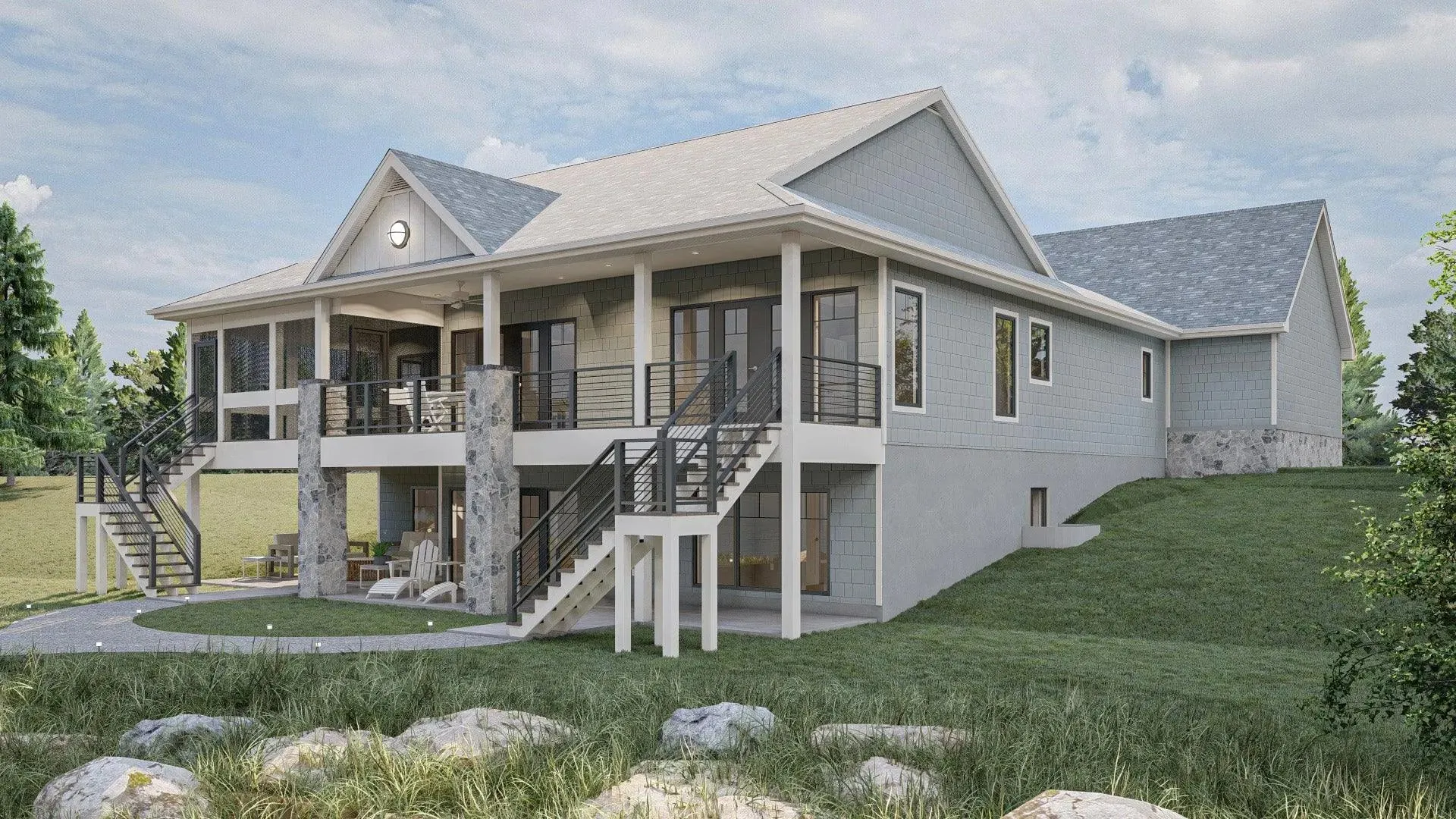 Charming Family Retreat: Spacious 3-Bedroom Beach House with Modern Amenities