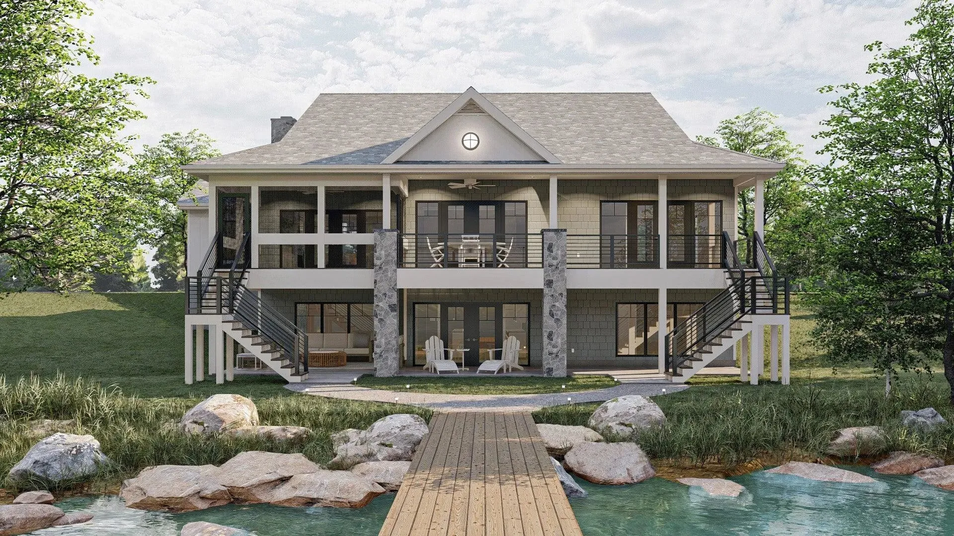 Charming Family Retreat: Spacious 3-Bedroom Beach House with Modern Amenities