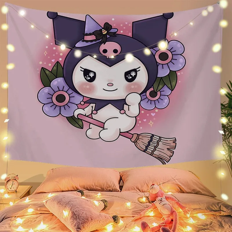 Charming Kuro Tapestry