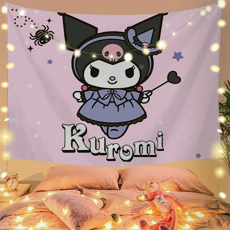 Charming Kuro Tapestry