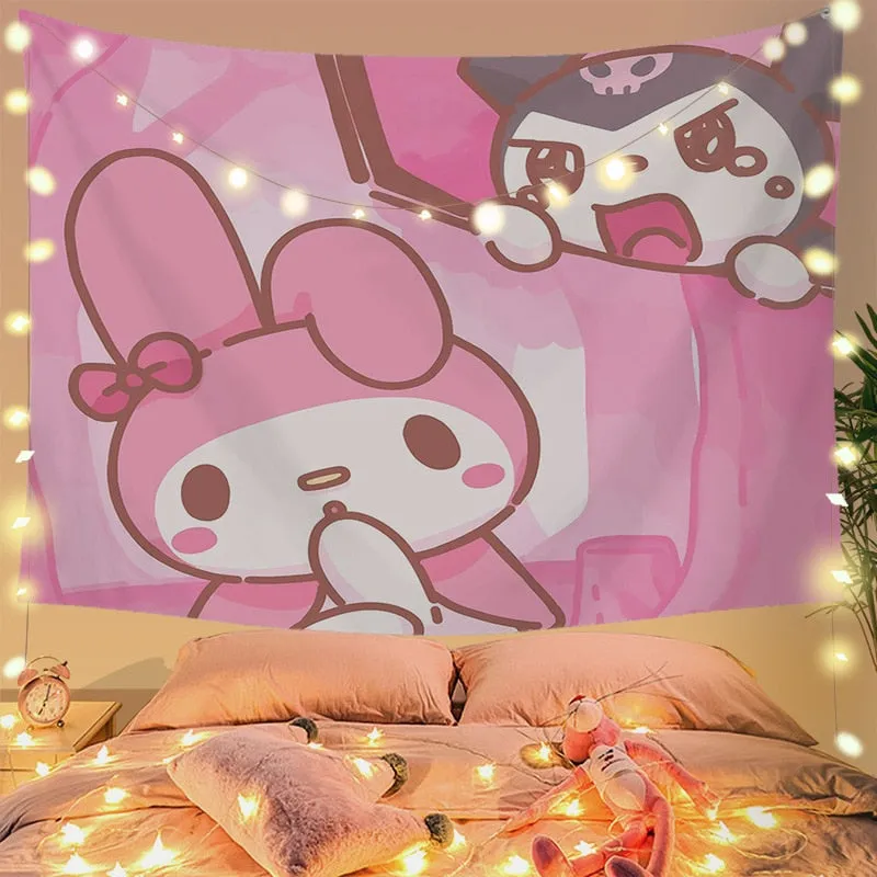 Charming Kuro Tapestry