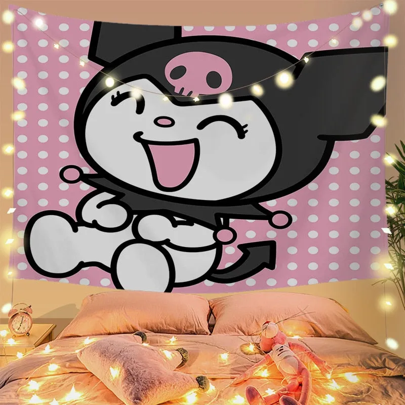 Charming Kuro Tapestry