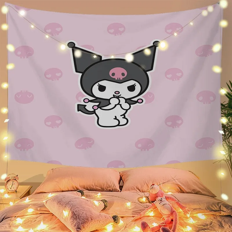Charming Kuro Tapestry