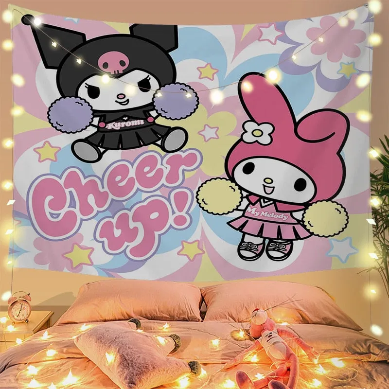Charming Kuro Tapestry