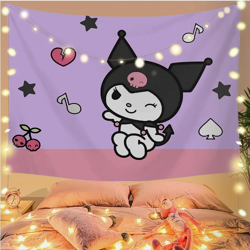 Charming Kuro Tapestry