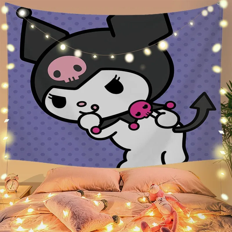 Charming Kuro Tapestry