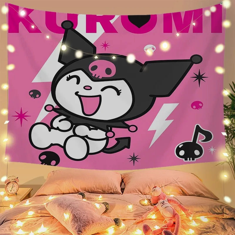 Charming Kuro Tapestry