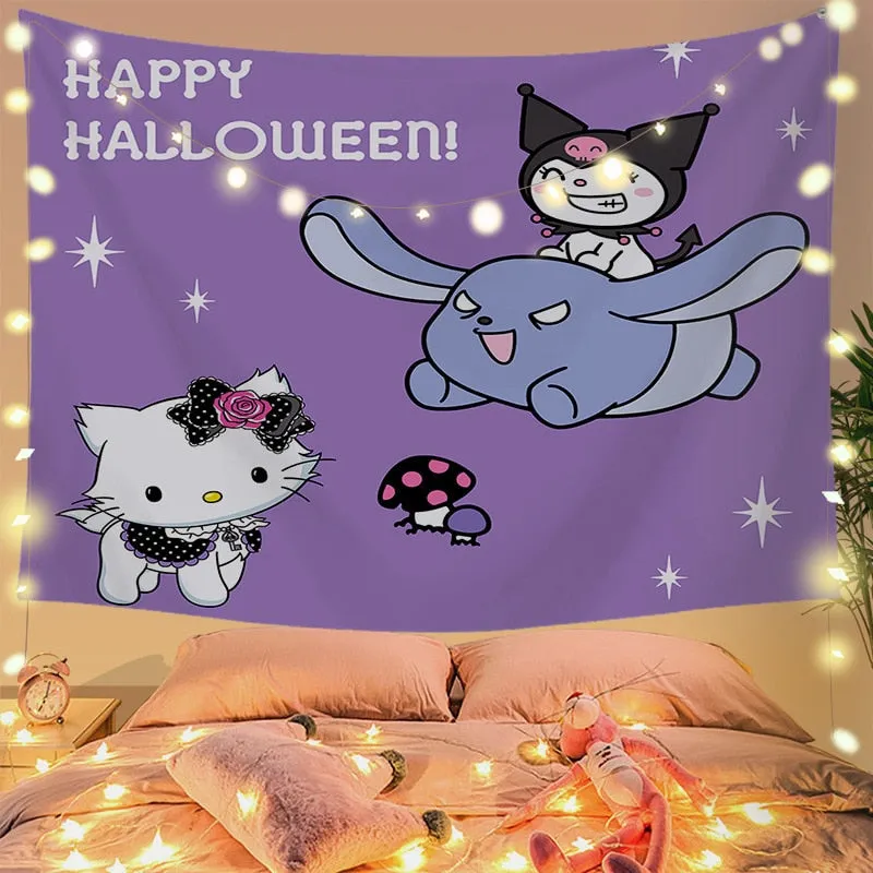 Charming Kuro Tapestry