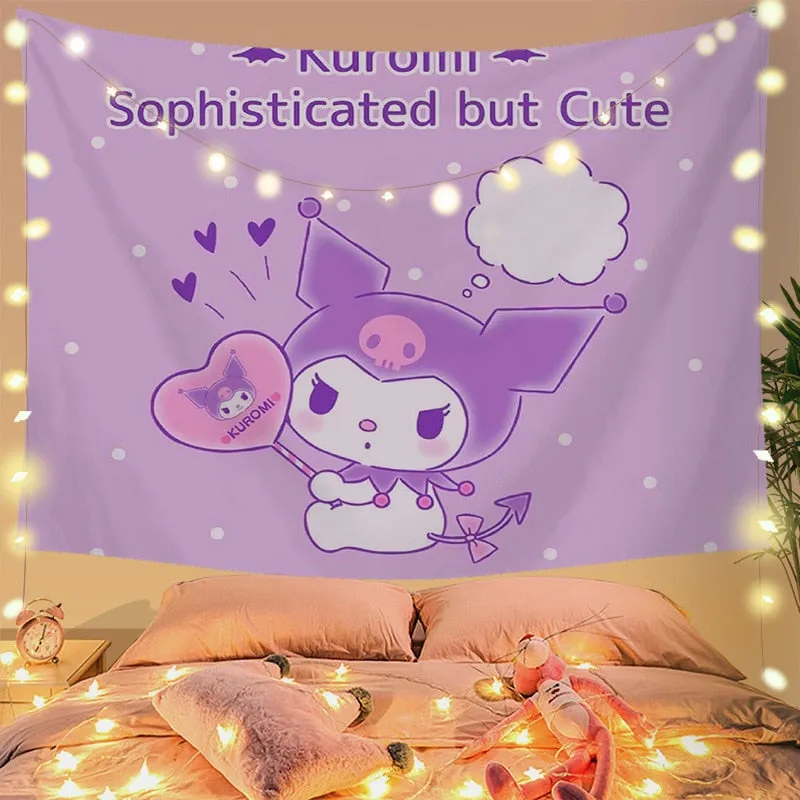 Charming Kuro Tapestry