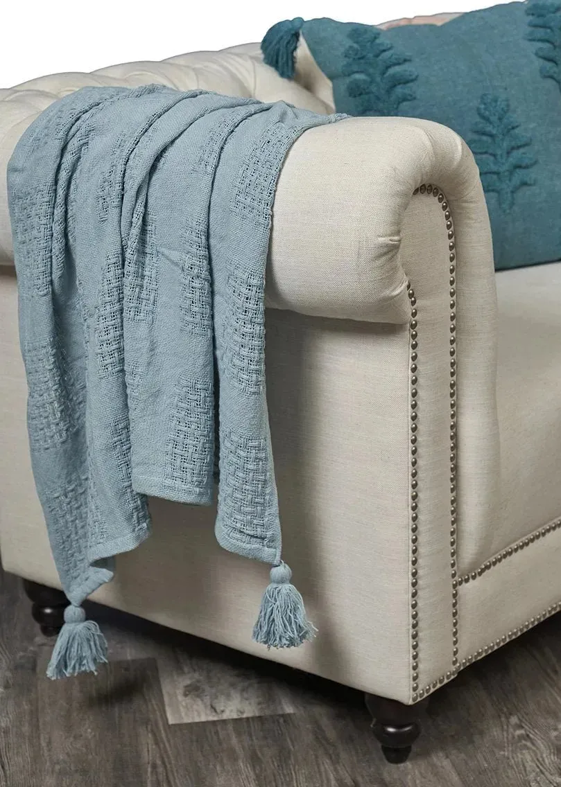 Charming Light Blue LR80160 Throw Blanket