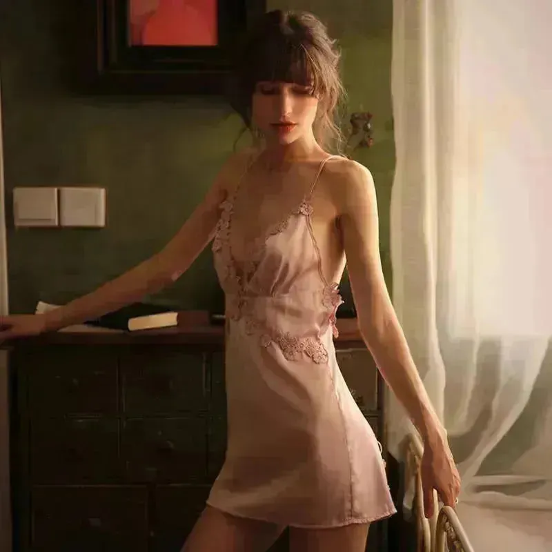 Charming lingerie pajamas skirt