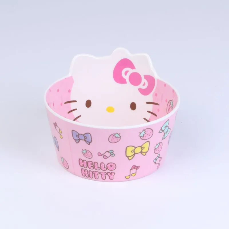 Charming Pink Kitty Tableware Set