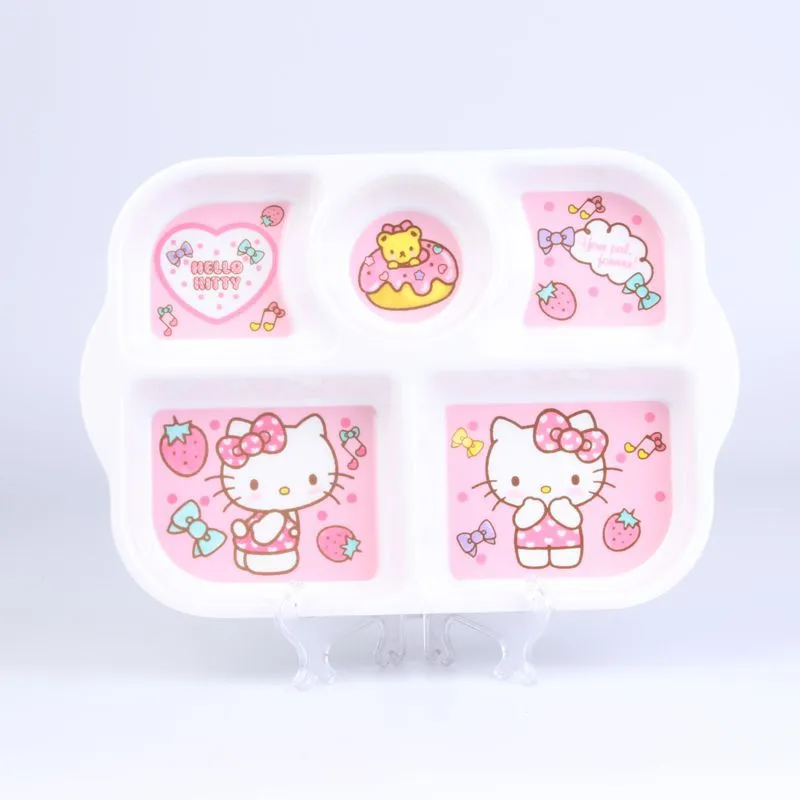 Charming Pink Kitty Tableware Set