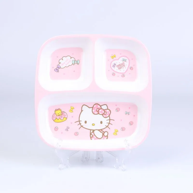 Charming Pink Kitty Tableware Set